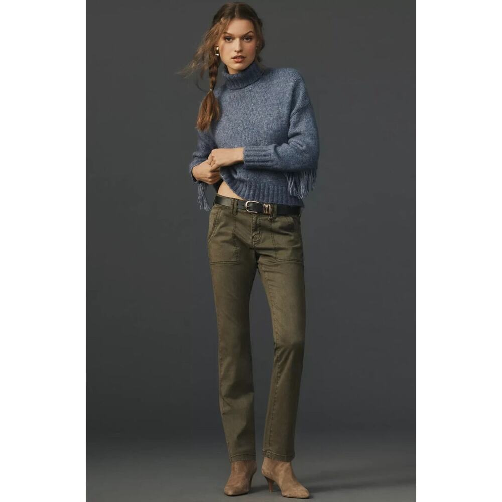 Pilcro Olive Green Pants